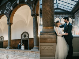 Wedding photographer in Copenhagen. Real wedding, elopement, Copenhagen City Hall